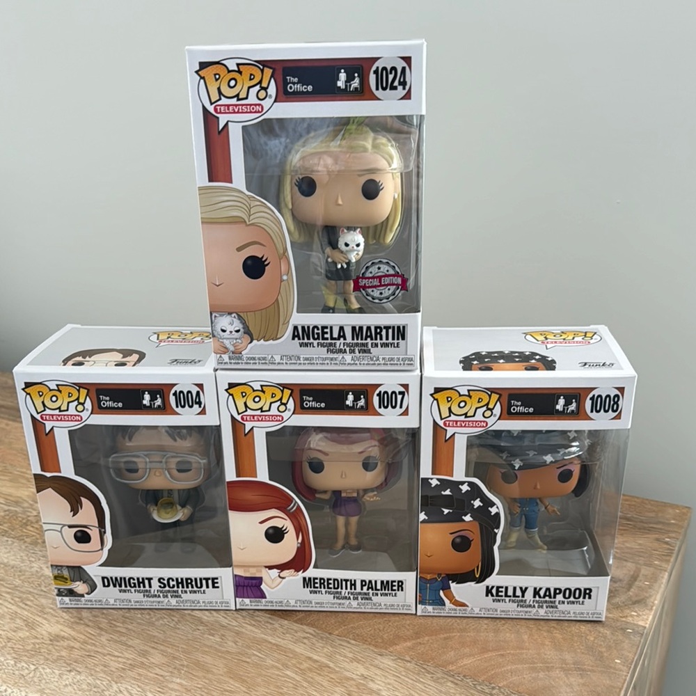 Funko Pop! Television - The Office LOT (4)